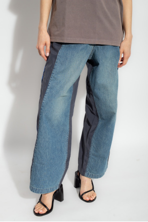 Ambush Cintura Trousers in contrasting fabrics
