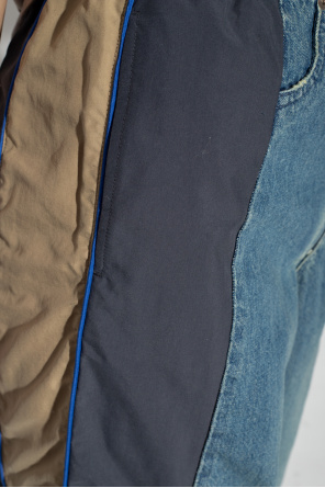 Ambush Cintura Trousers in contrasting fabrics