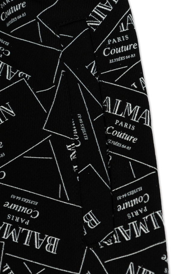 Balmain Kids Trousers with logo