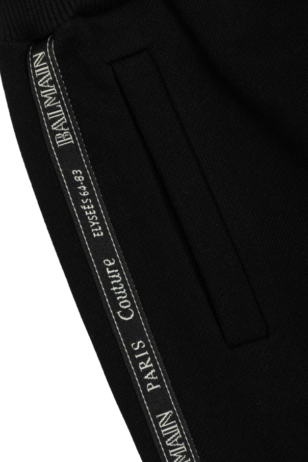 Balmain Kids Spodnie dresowe