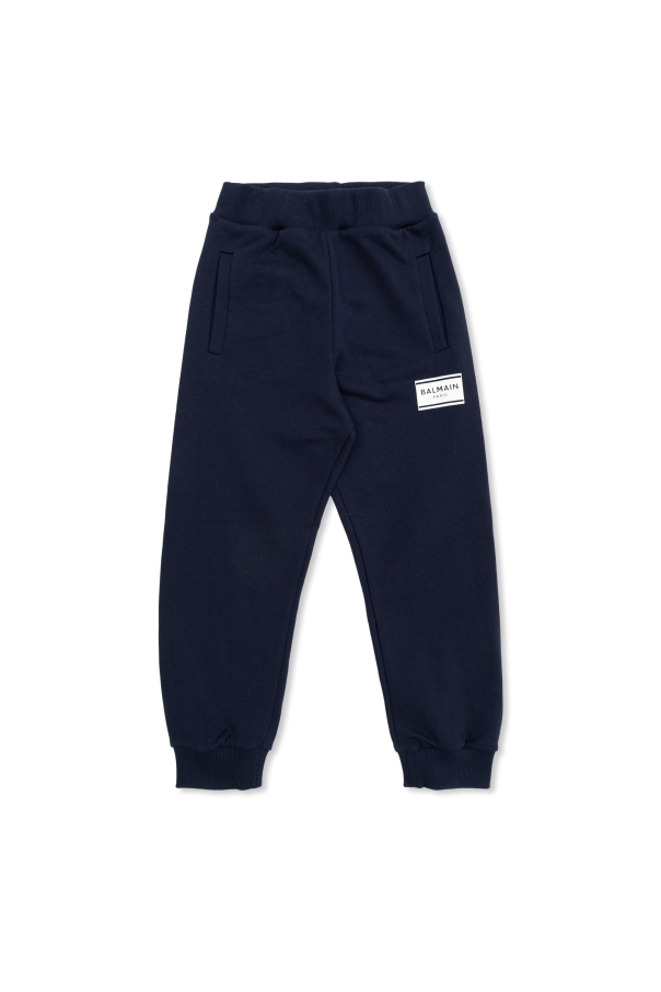 Sweatpants with logo od Balmain Kids
