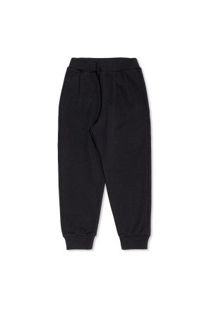 Sweatpants with ribbed cuffs