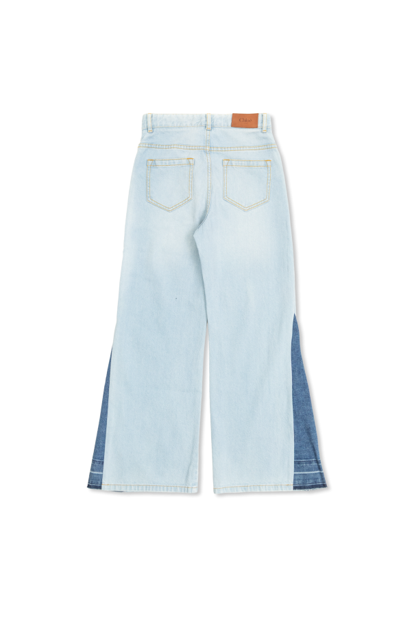 Chloé Kids Jeans with flared legs