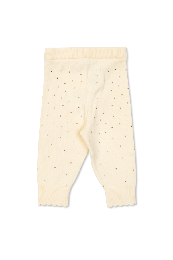 Chloé Kids Pantalones con lentejuelas