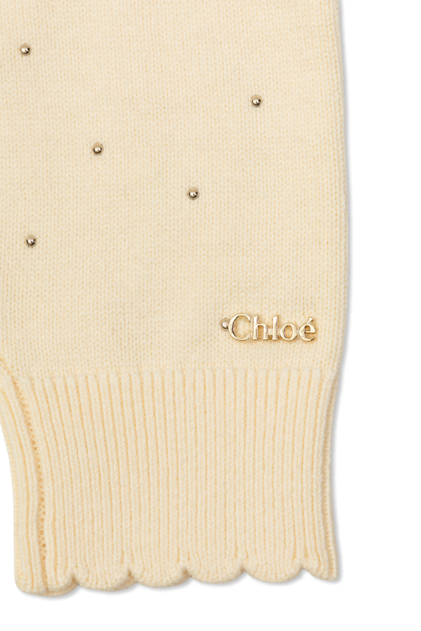 Chloé Kids Pantalones con lentejuelas