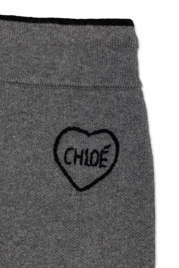 Chloé Kids Hosen mit Logo