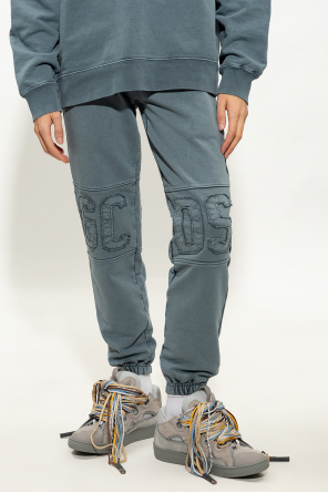 GCDS Levi's Mile High super skinny jeans in midwash blue