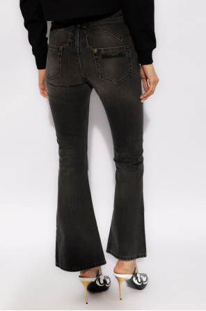 Balmain Crop bootcut jeans