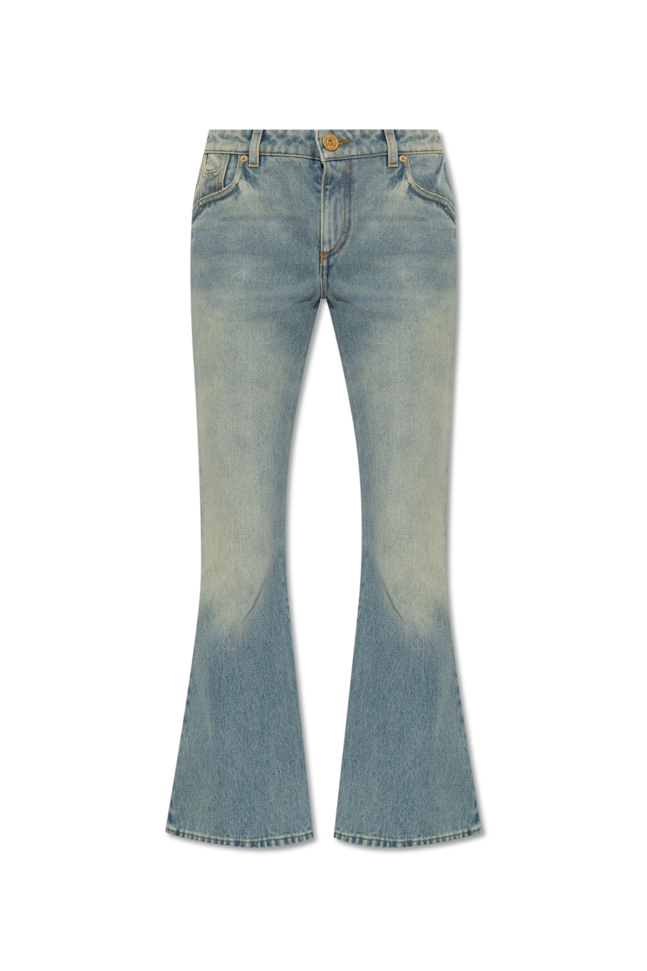 Balmain Flared jeans with vintage effect | Women's Clothing | Vitkac