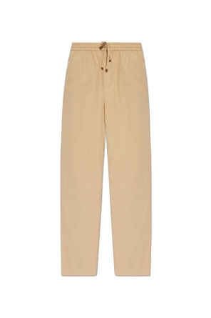 Loose-fitting cotton trousers
