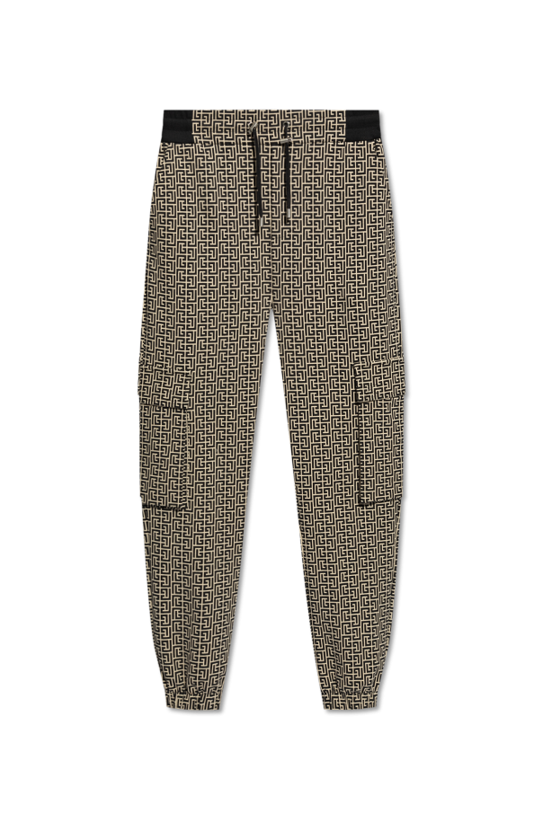 Balmain Sweatpants with monogram