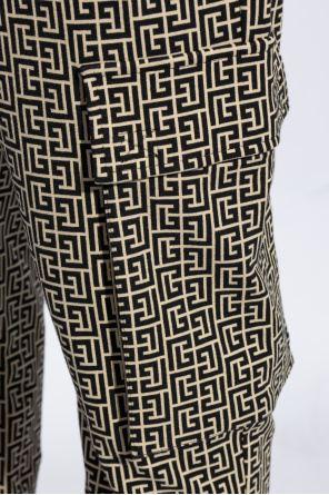 Balmain Spodnie dresowe z monogramem