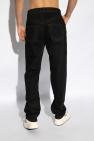 Balmain BLACK Jeans with logo