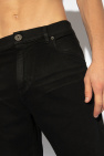 Balmain BLACK Jeans with logo