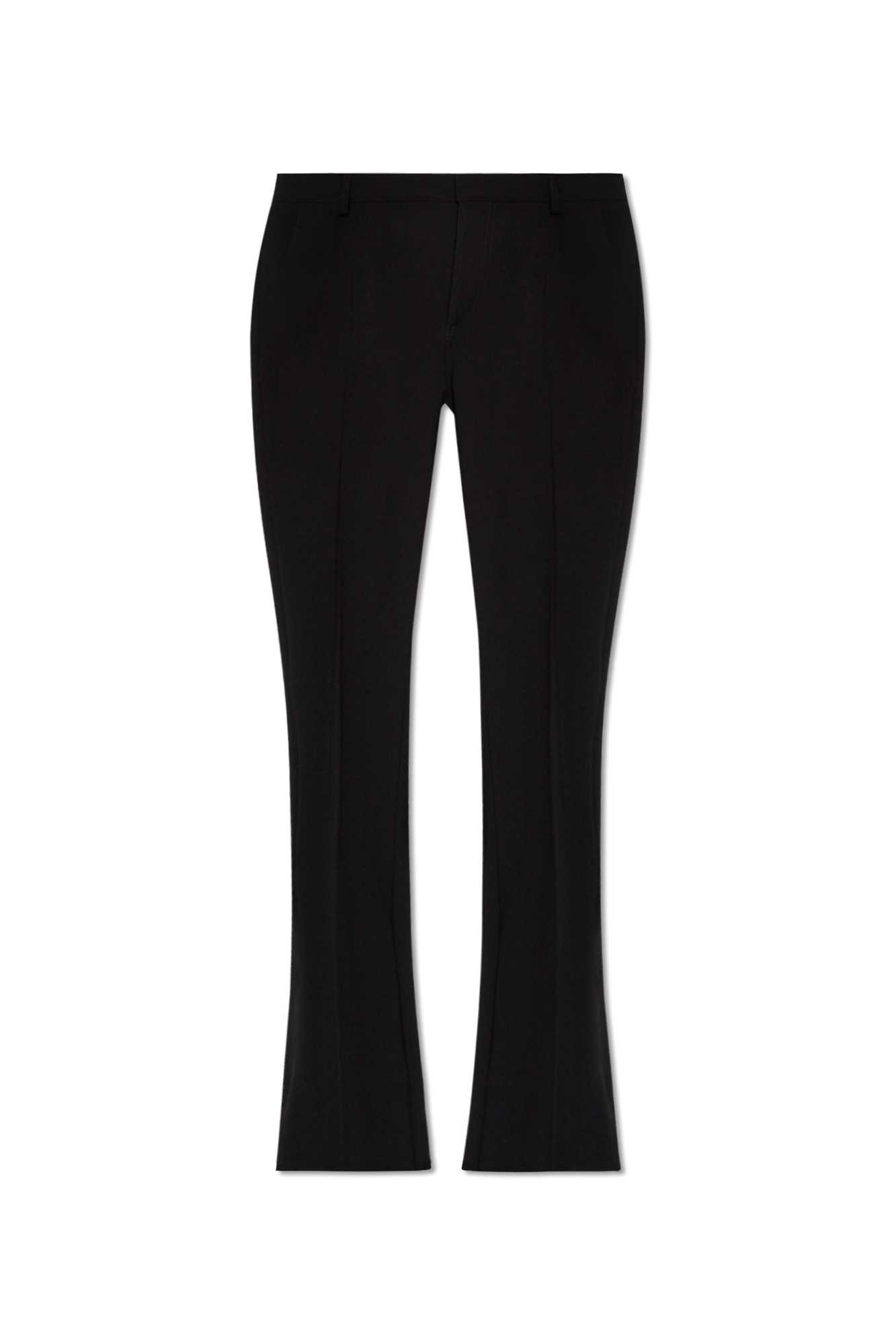 Balmain Pleat-front flared trousers