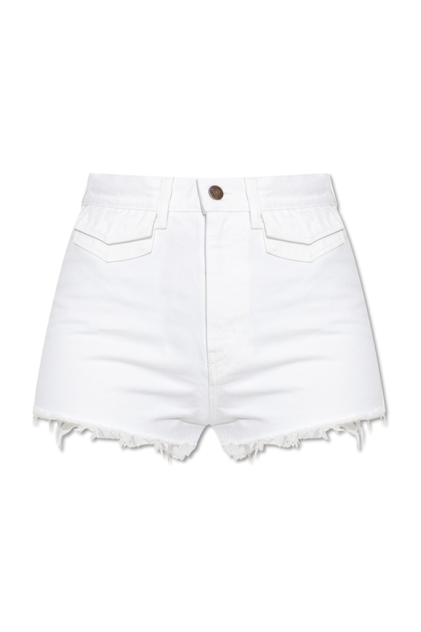 Denim shorts with a 'vintage' effect od Chloé