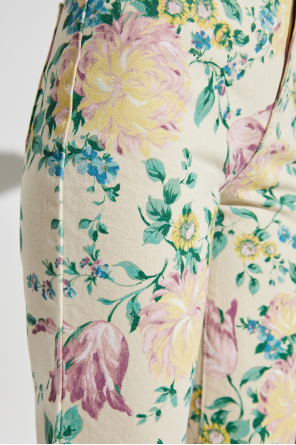 Chloé Jeans with floral motif