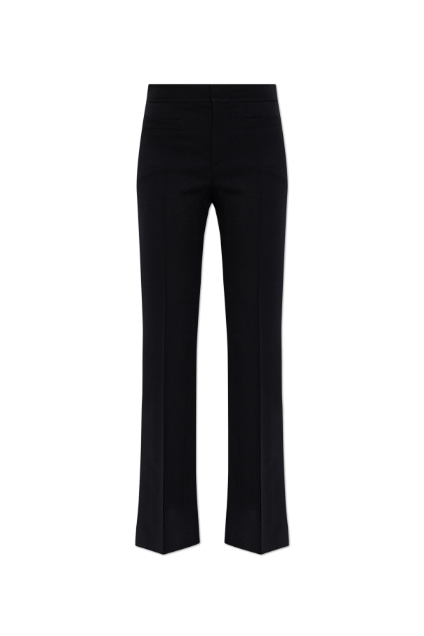 Wool pleated trousers od Chloé