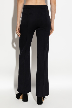 Chloé Wool pleated trousers