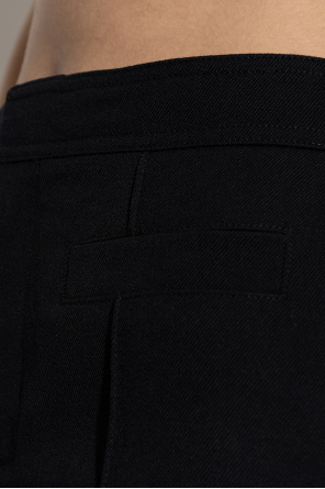 Chloé Wool pleated trousers