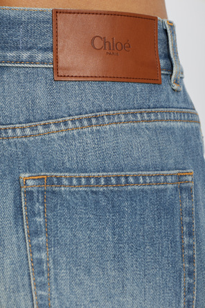 Chloé Jeans com pernas largas