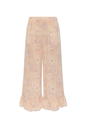 Pantalones de seda