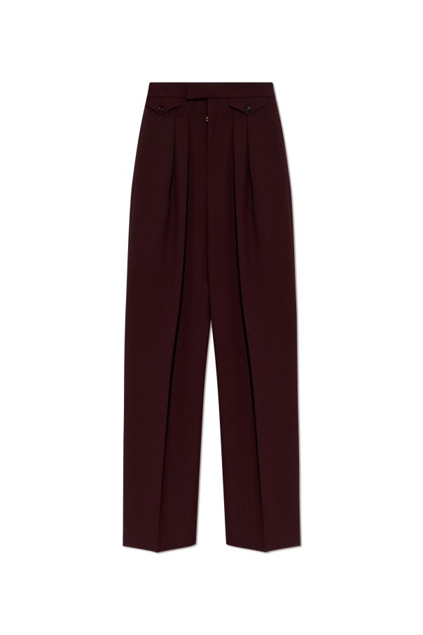Trousers with pleats od Chloé