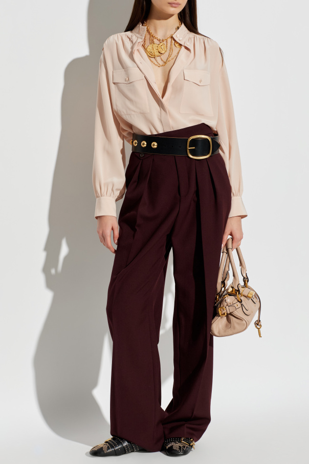 Chloé Trousers with pleats