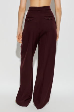 Chloé Trousers with pleats