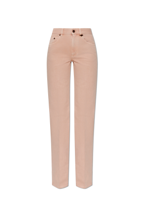 Straight-leg jeans