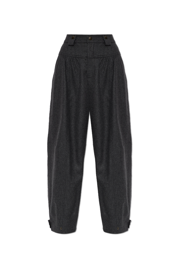 Loose-fit wool trousers od Chloé