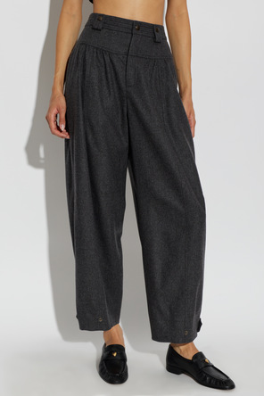 Chloé Weite Wollhose