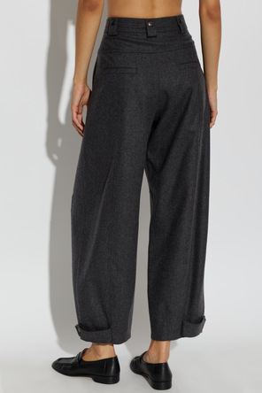 Chloé Weite Wollhose