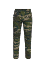 Camouflage print jeans by Balmain