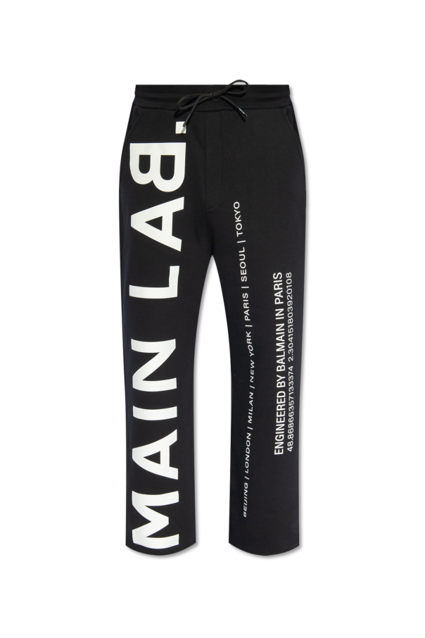 Balmain Sweatpants with logo
