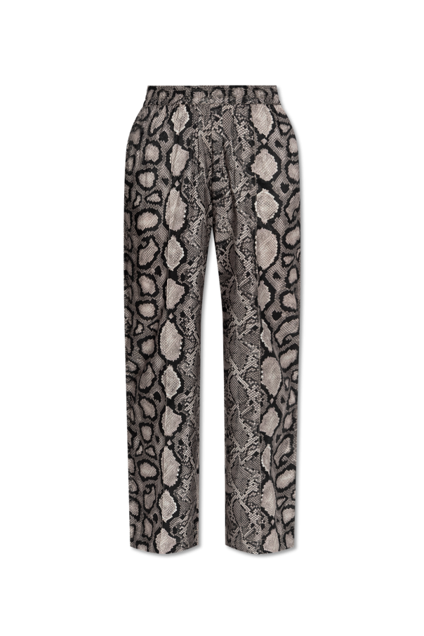 AllSaints Pantalones con estampado animal Charli