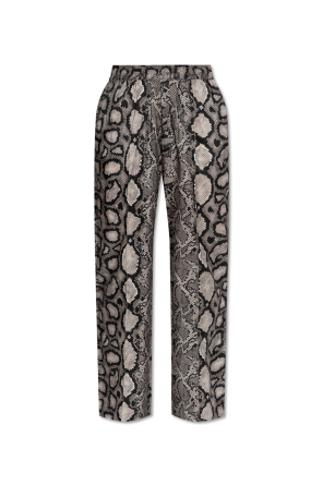 Pantalones con estampado animal Charli