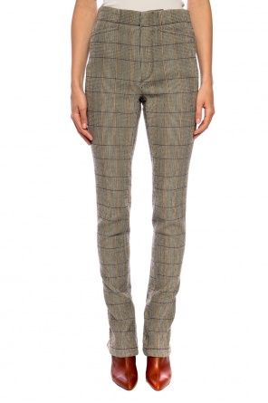 Chloé Checked trousers