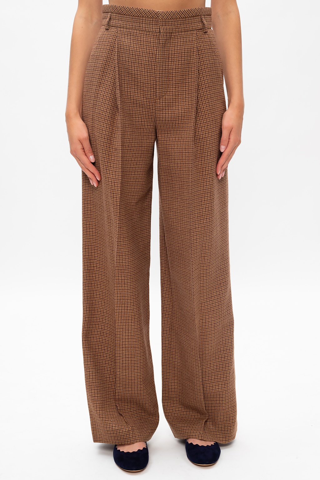 Chloé Houndstooth trousers