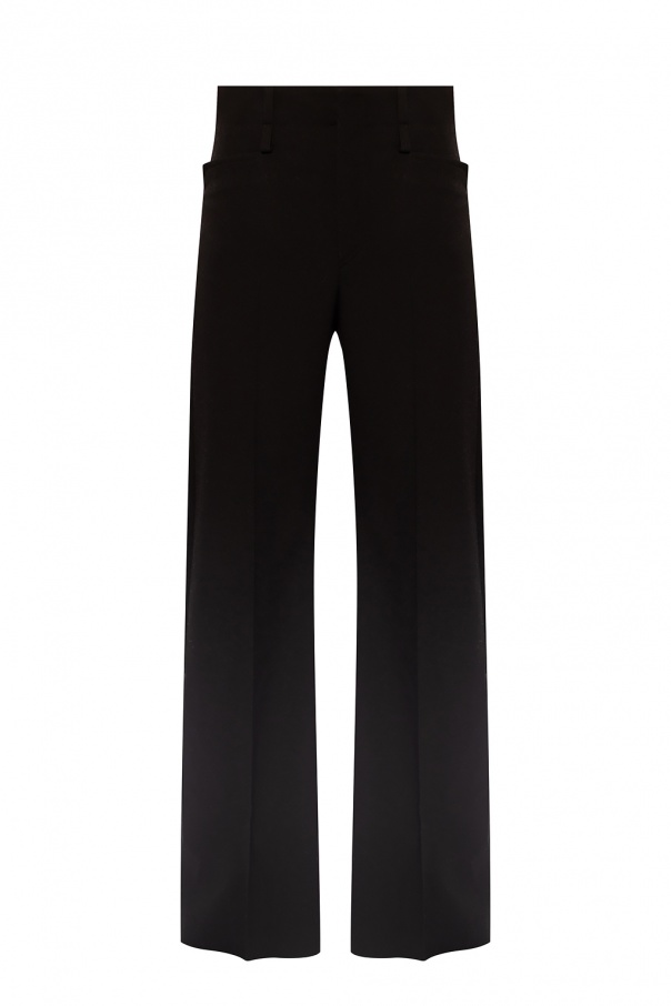 Chloé Wide pleat-front trousers