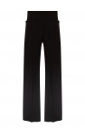 Chloé Wide pleat-front trousers