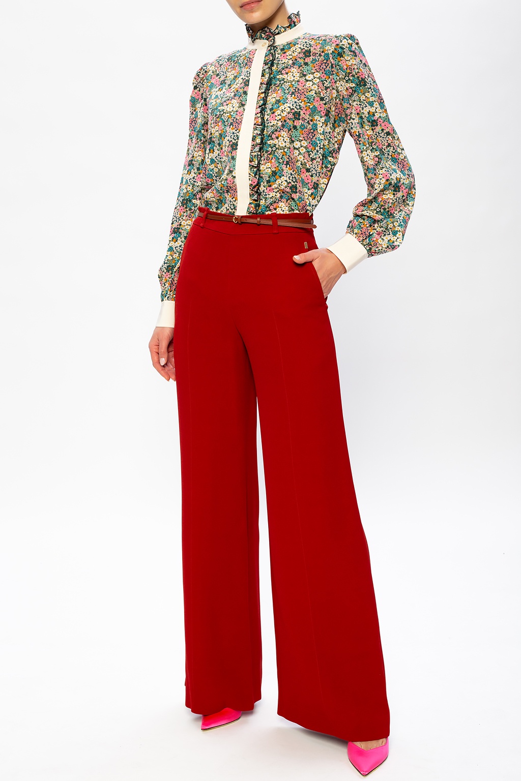 Chloé Flared leg trousers