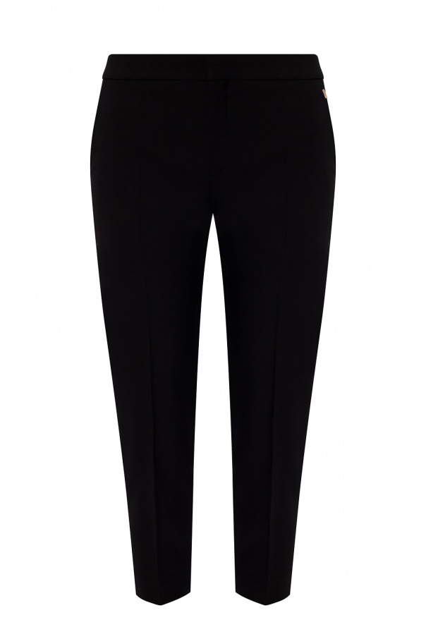 Chloé Wool pleat-front underneath trousers