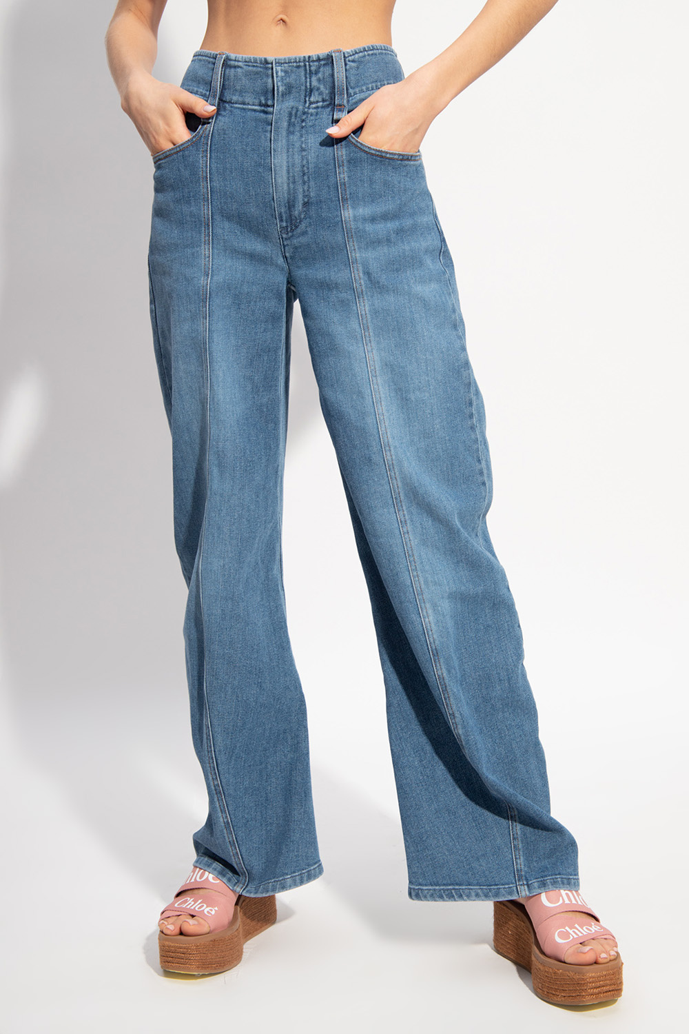 Chloé Wide-legged jeans