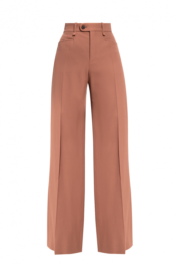 Chloé Pleat-front trousers