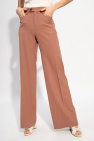 Chloé Pleat-front trousers