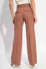 Chloé Pleat-front Woven trousers