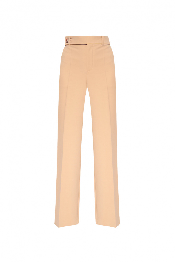 Chloé Wool CROPPED trousers