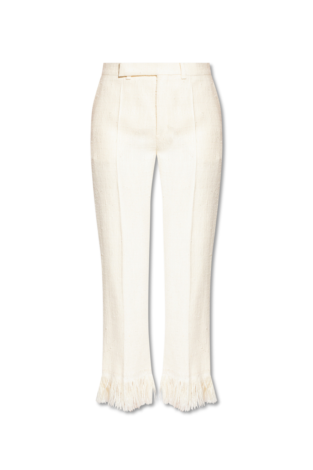 Chloé Silk pleat-front trousers