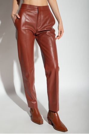 Chloé Leather trousers